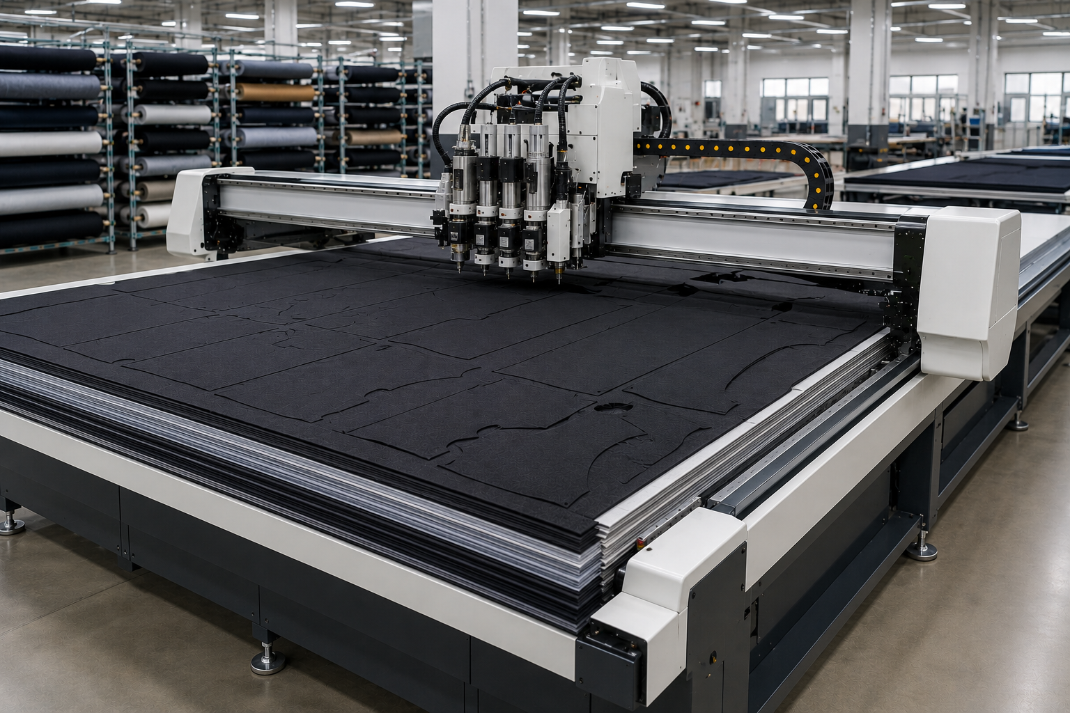 CNC Multi-Layer Cutting Machine
