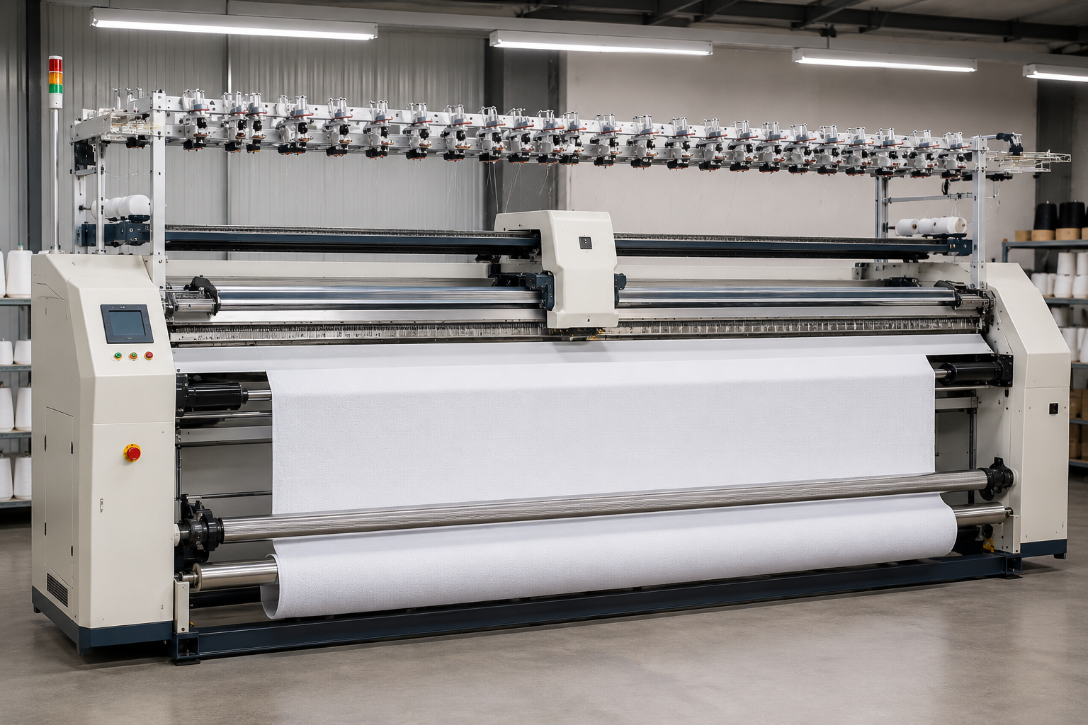 Open Width Knitting Machine