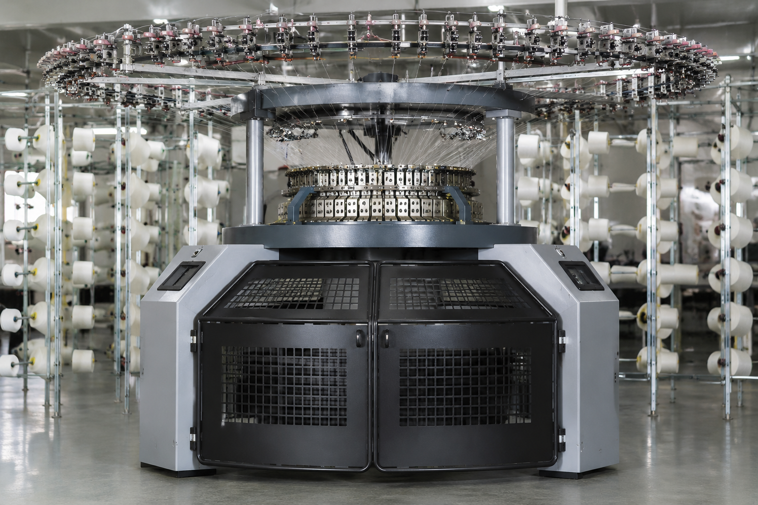Double Jersey Knitting Machine